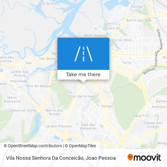 Mapa Vila Nossa Senhora Da Conceicão