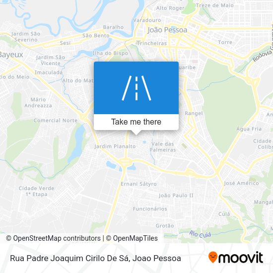 Rua Padre Joaquim Cirilo De Sá map