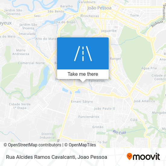 Rua Alcides Ramos Cavalcanti map