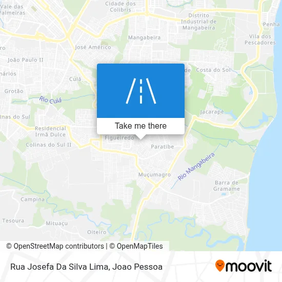 Rua Josefa Da Silva Lima map