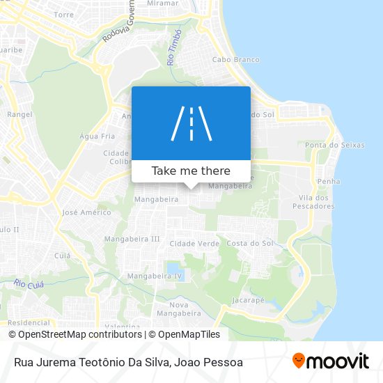 Rua Jurema Teotônio Da Silva map