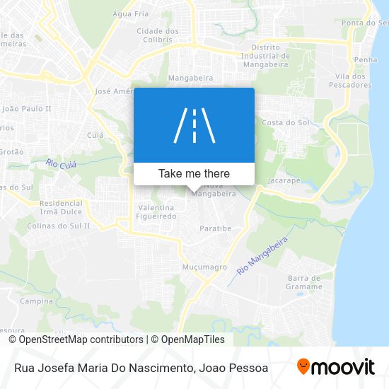 Rua Josefa Maria Do Nascimento map