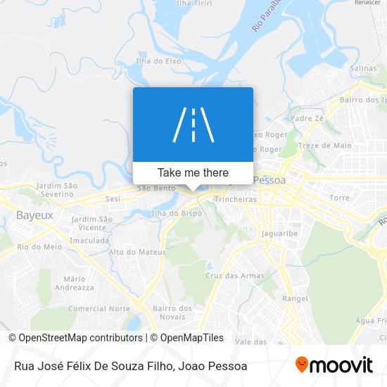 Rua José Félix De Souza Filho map