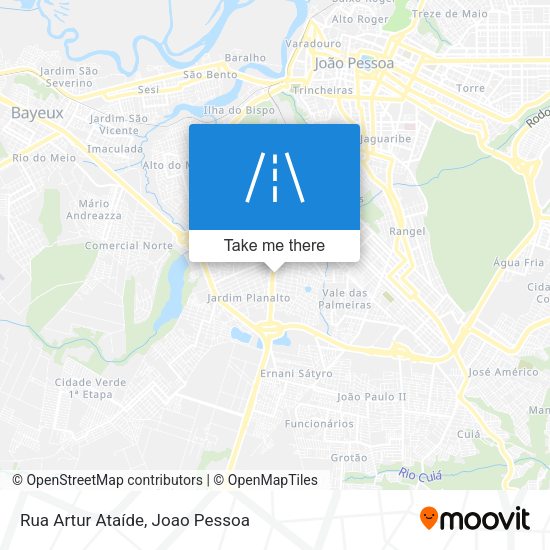 Rua Artur Ataíde map