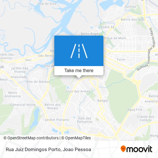 Mapa Rua Juiz Domingos Porto