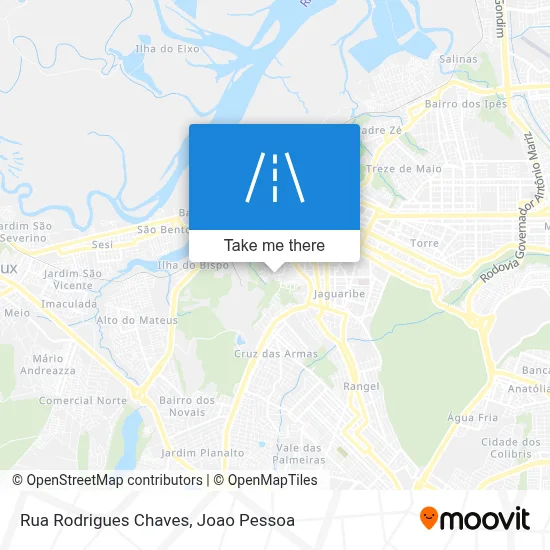 Rua Rodrigues Chaves map
