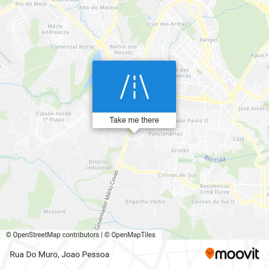 Rua Do Muro map