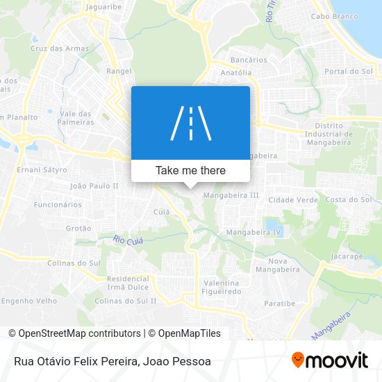 Rua Otávio Felix Pereira map