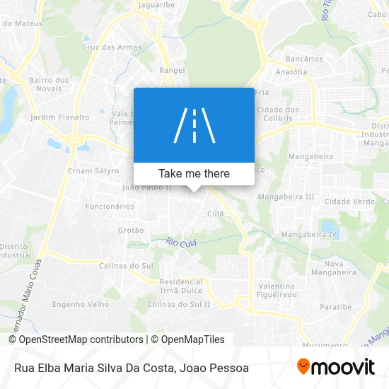 Rua Elba Maria Silva Da Costa map