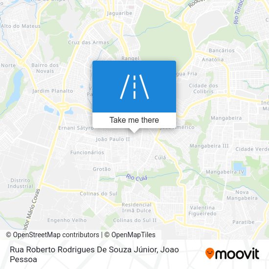 Rua Roberto Rodrigues De Souza Júnior map