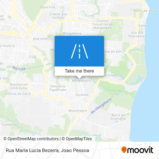 Rua Maria Lucia Bezerra map