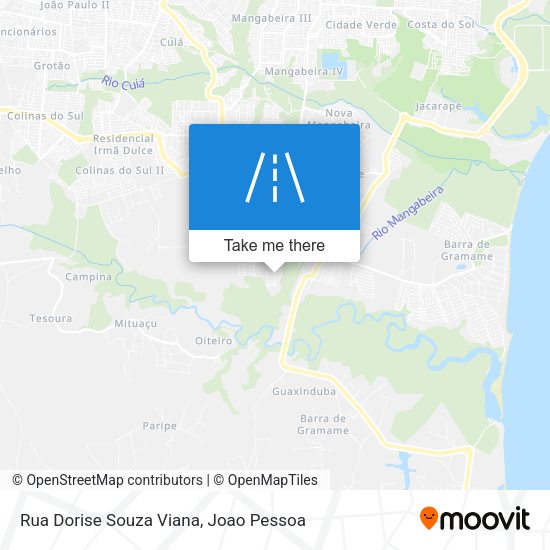 Rua Dorise Souza Viana map