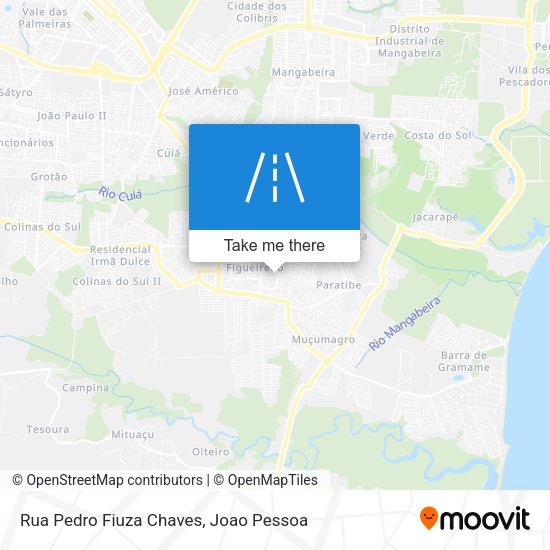 Rua Pedro Fiuza Chaves map