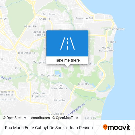 Rua Maria Edite Gabbyf De Souza map