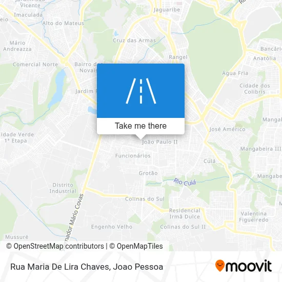 Rua Maria De Lira Chaves map
