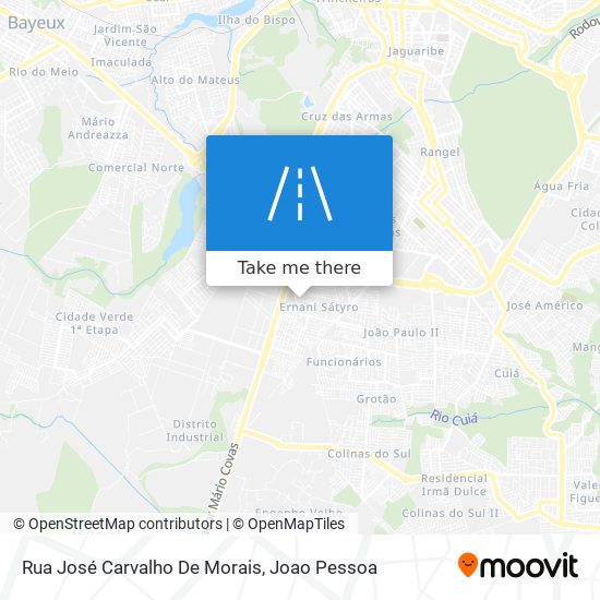 Rua José Carvalho De Morais map