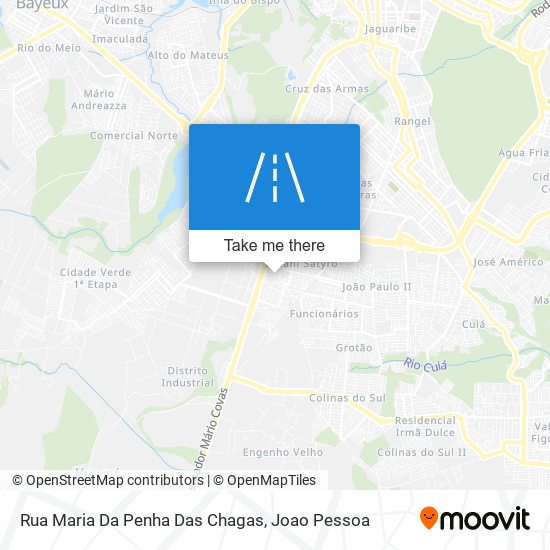 Rua Maria Da Penha Das Chagas map