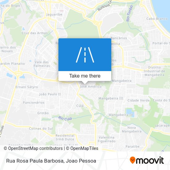 Rua Rosa Paula Barbosa map