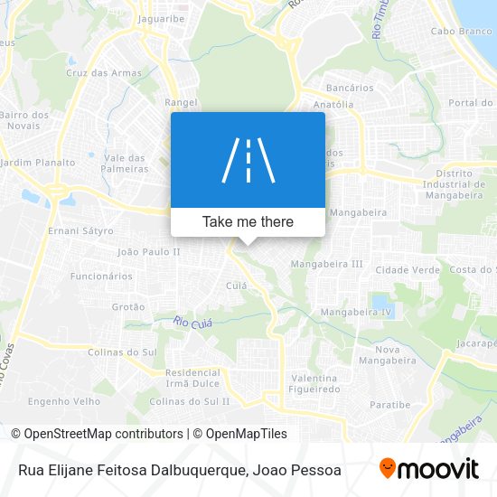Rua Elijane Feitosa Dalbuquerque map