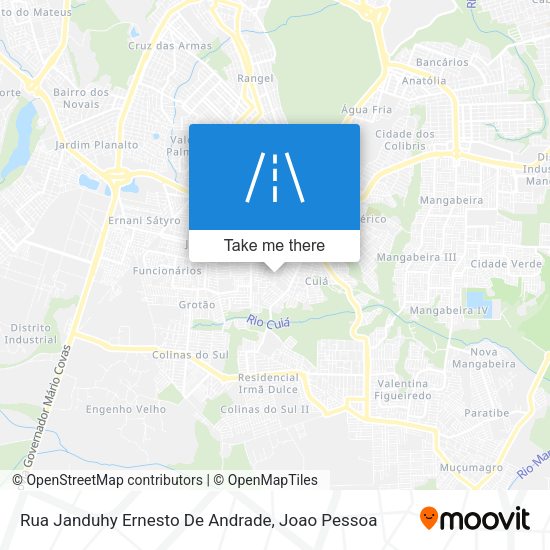 Rua Janduhy Ernesto De Andrade map