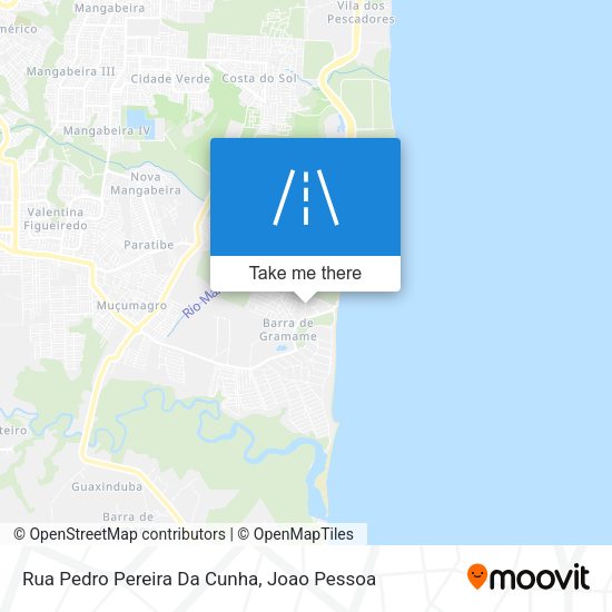 Rua Pedro Pereira Da Cunha map