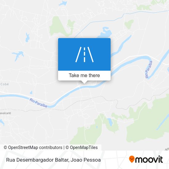 Rua Desembargador Baltar map
