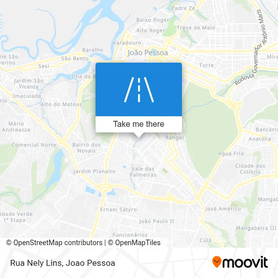 Rua Nely Lins map