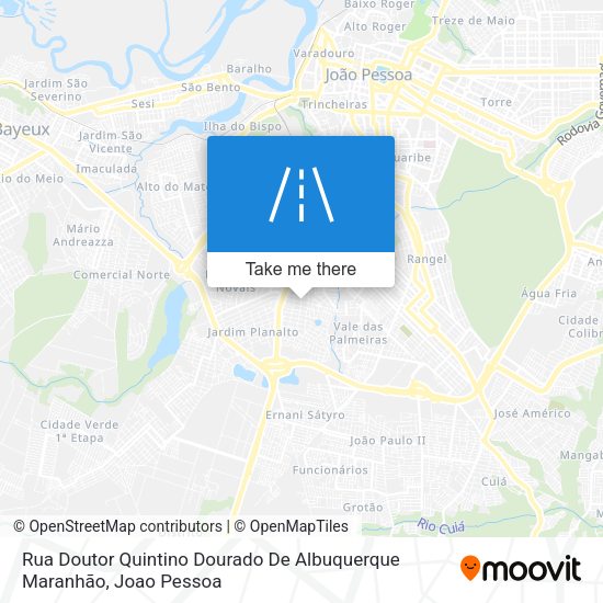 Rua Doutor Quintino Dourado De Albuquerque Maranhão map