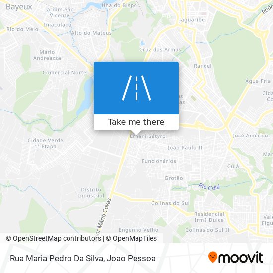 Rua Maria Pedro Da Silva map