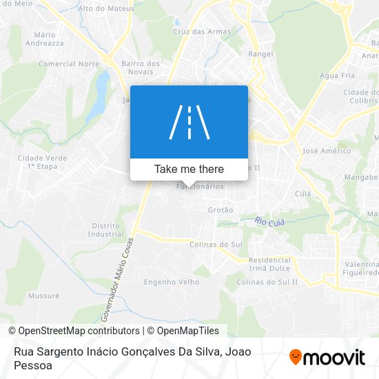 Rua Sargento Inácio Gonçalves Da Silva map