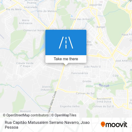 Rua Capitão Matusalém Serrano Navarro map