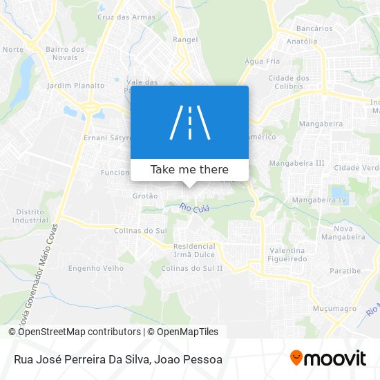 Rua José Perreira Da Silva map