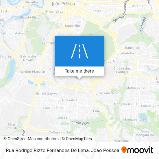 Rua Rodrigo Rizzo Fernandes De Lima map