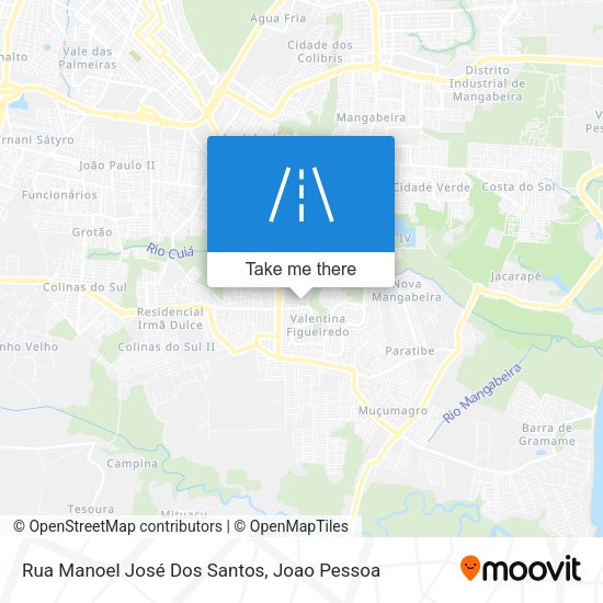 Rua Manoel José Dos Santos map