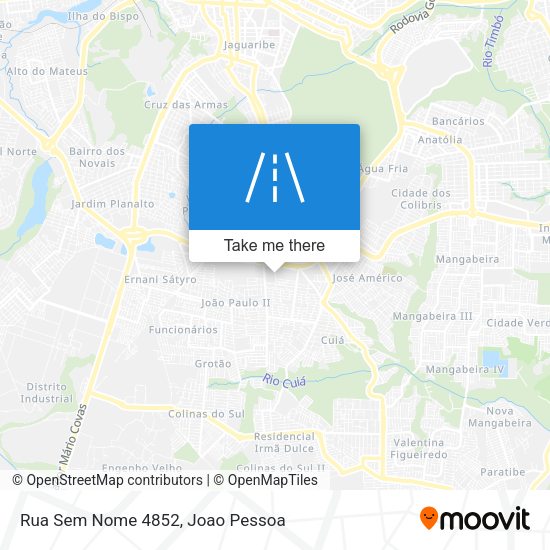 Rua Sem Nome 4852 map