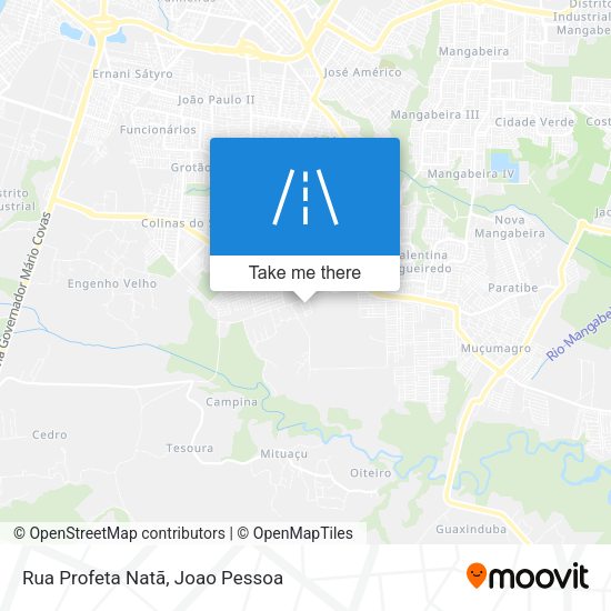 Rua Profeta Natã map