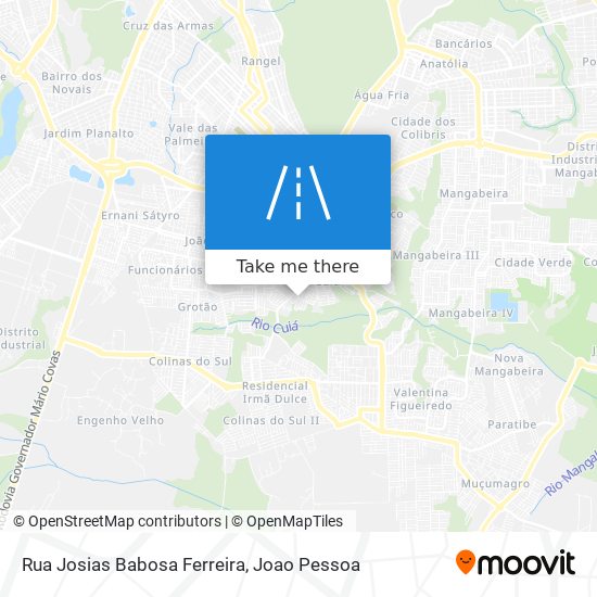 Rua Josias Babosa Ferreira map