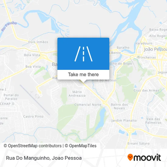 Rua Do Manguinho map