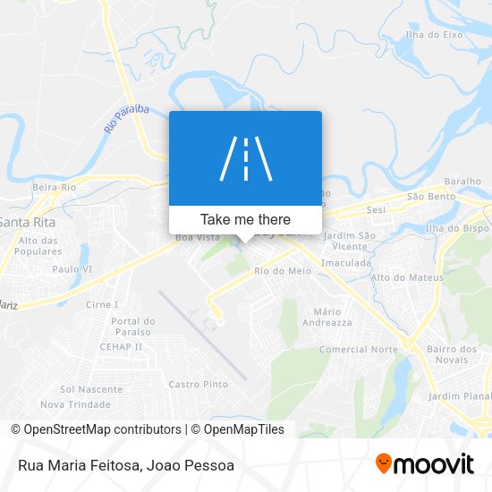 Rua Maria Feitosa map