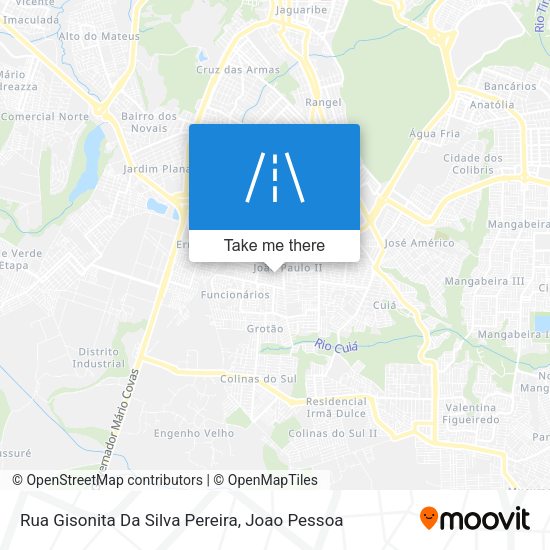 Rua Gisonita Da Silva Pereira map