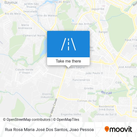 Rua Rosa Maria José Dos Santos map