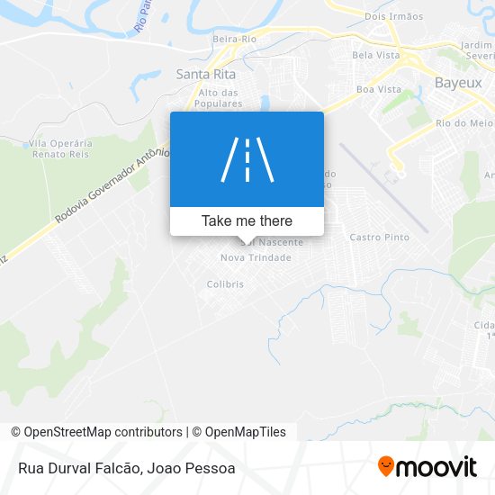 Rua Durval Falcão map