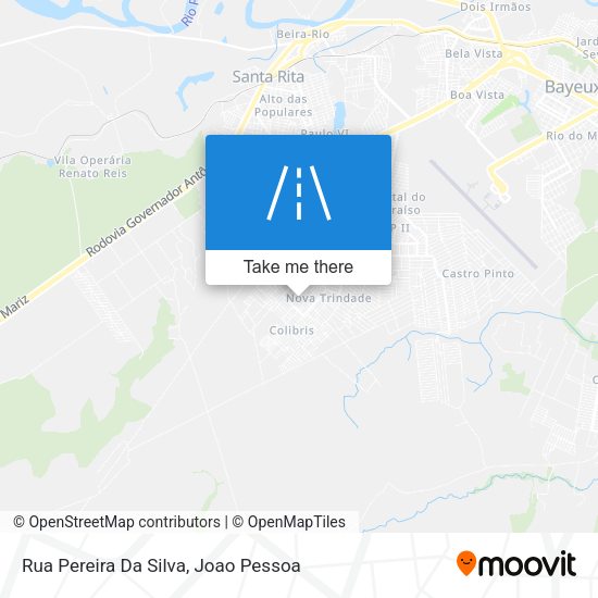 Rua Pereira Da Silva map