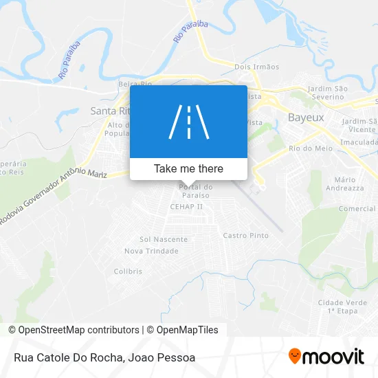 Rua Catole Do Rocha map