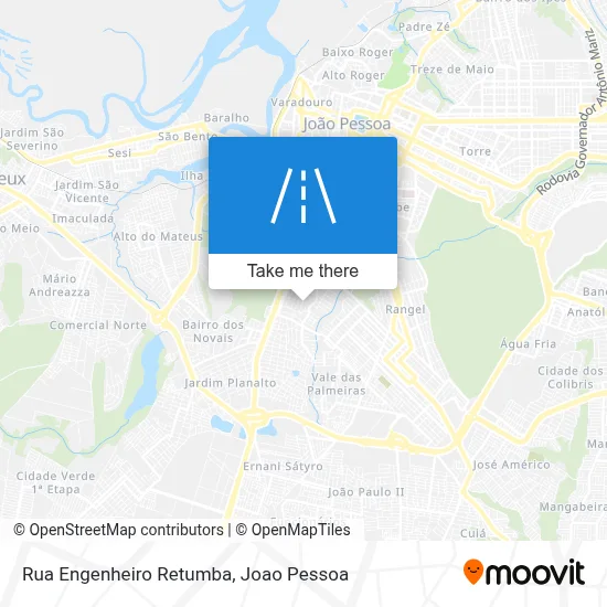 Rua Engenheiro Retumba map