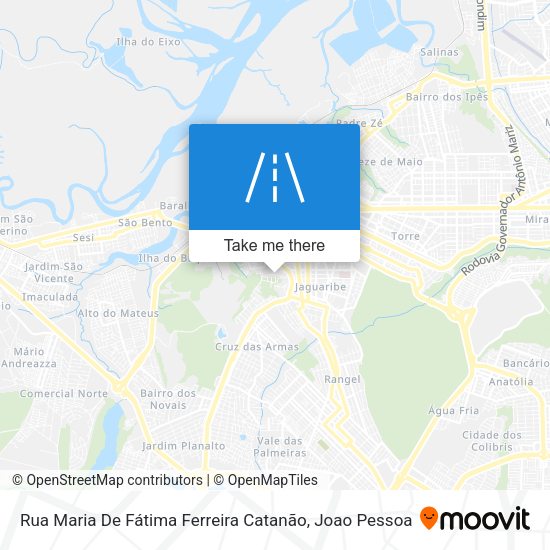 Rua Maria De Fátima Ferreira Catanão map