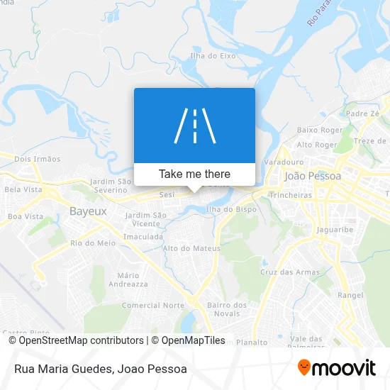 Rua Maria Guedes map