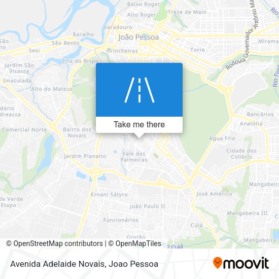 Avenida Adelaide Novais map