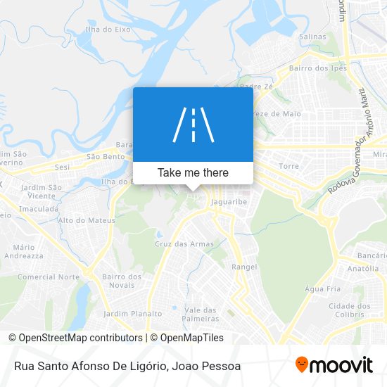 Rua Santo Afonso De Ligório map