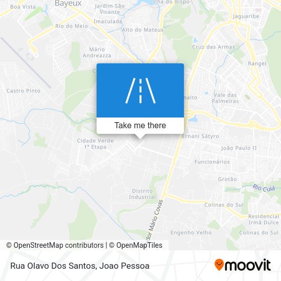 Rua Olavo Dos Santos map